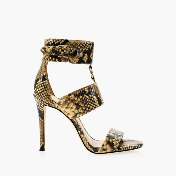 BRAND NEW MICHEAL KORS AMOS ANKLE STRAP HIGH HEELS - Picture 1 of 4